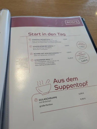 Rosi's menu 5