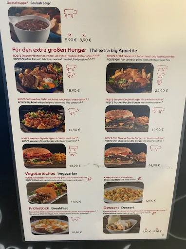 Rosi's menu 4